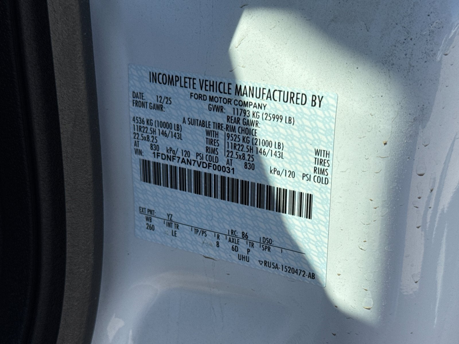 2027 Ford F-750SD Base