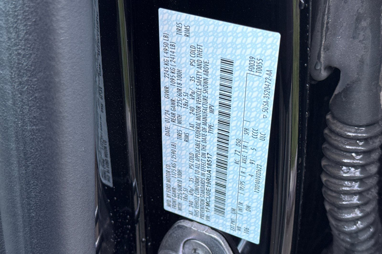 2024 Ford Escape Plug-In Hybrid Base