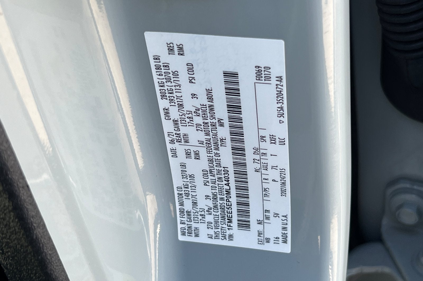 2021 Ford Bronco First Edition