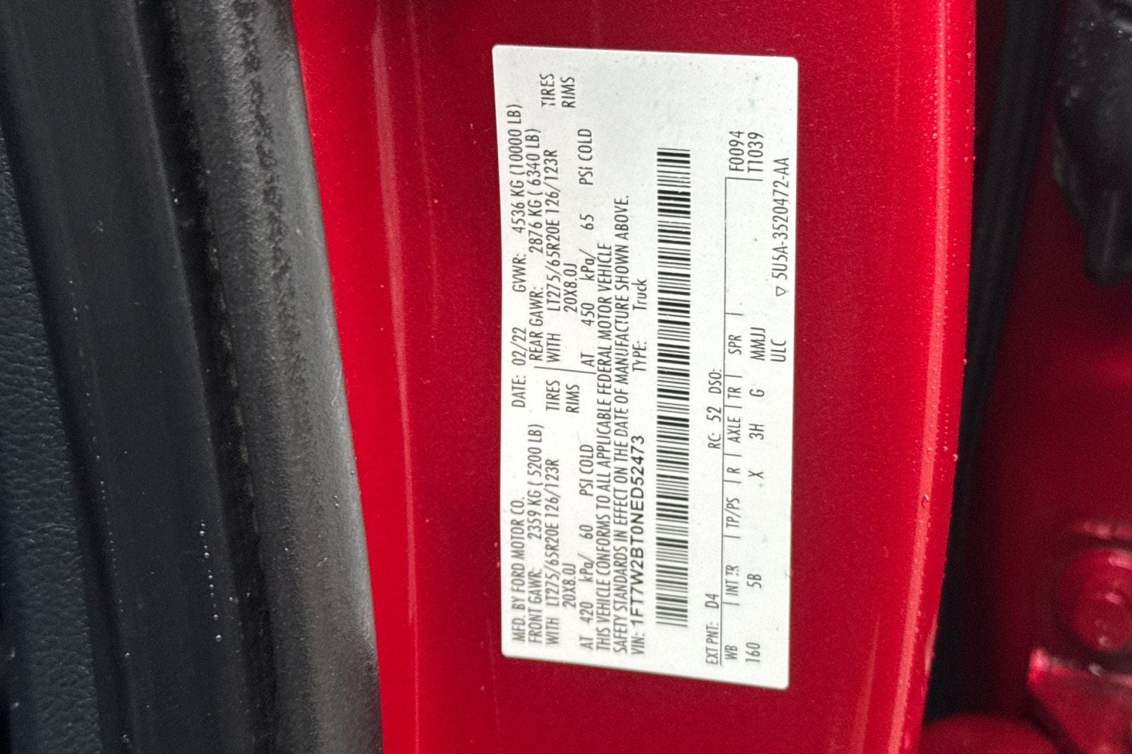 2022 Ford F-250SD Lariat