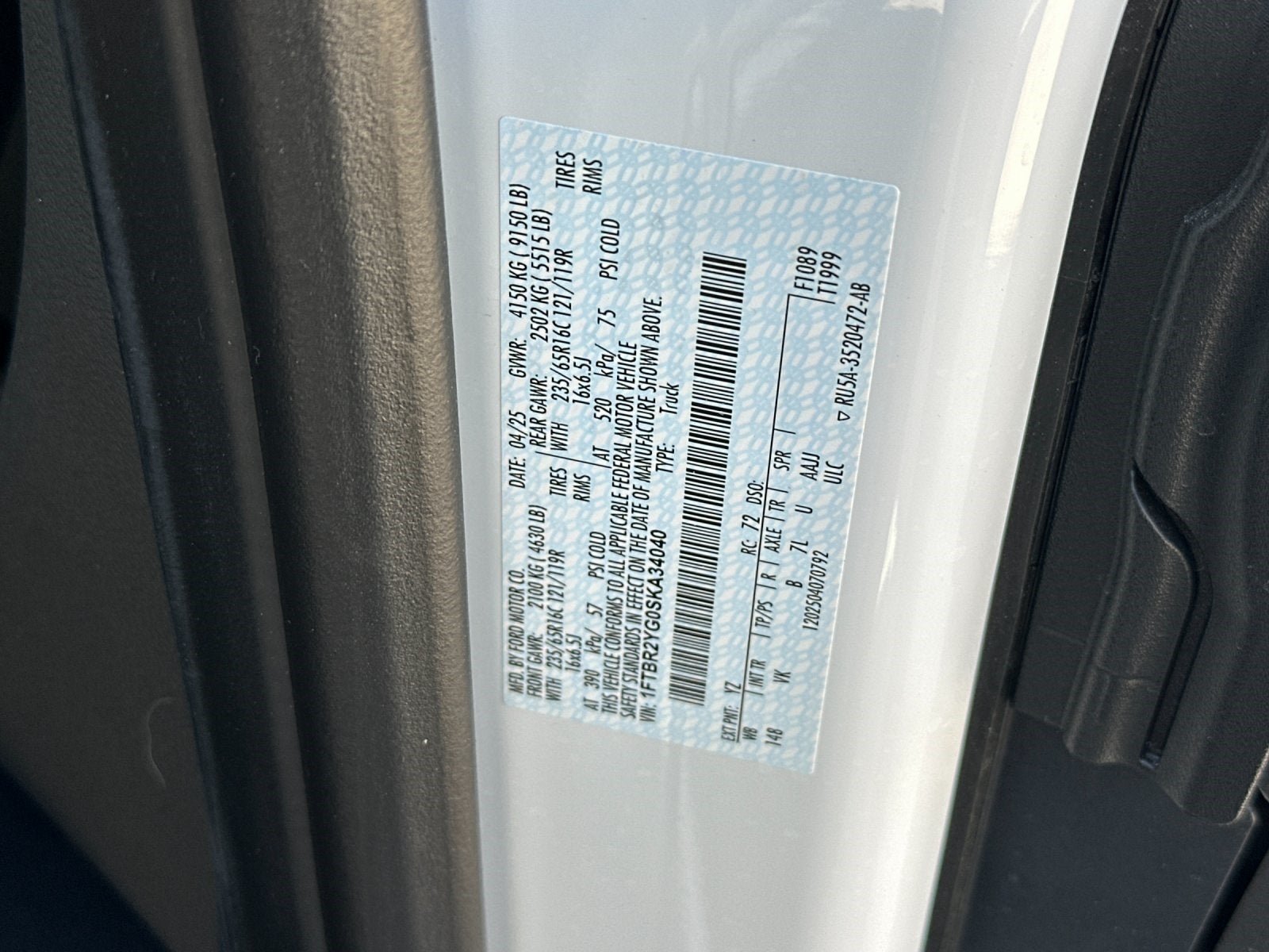 2025 Ford Transit-250 Base