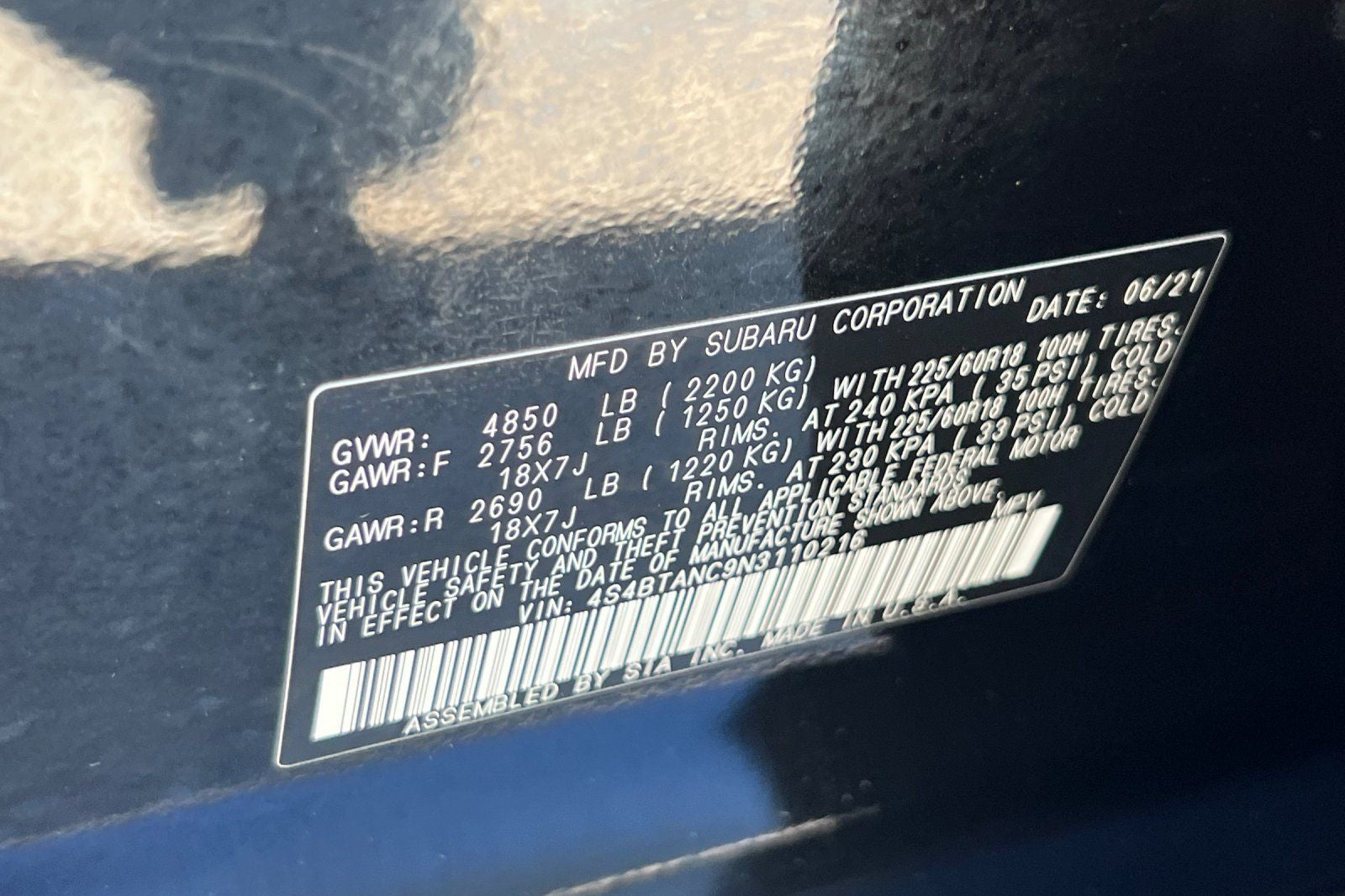 2022 Subaru Outback Limited