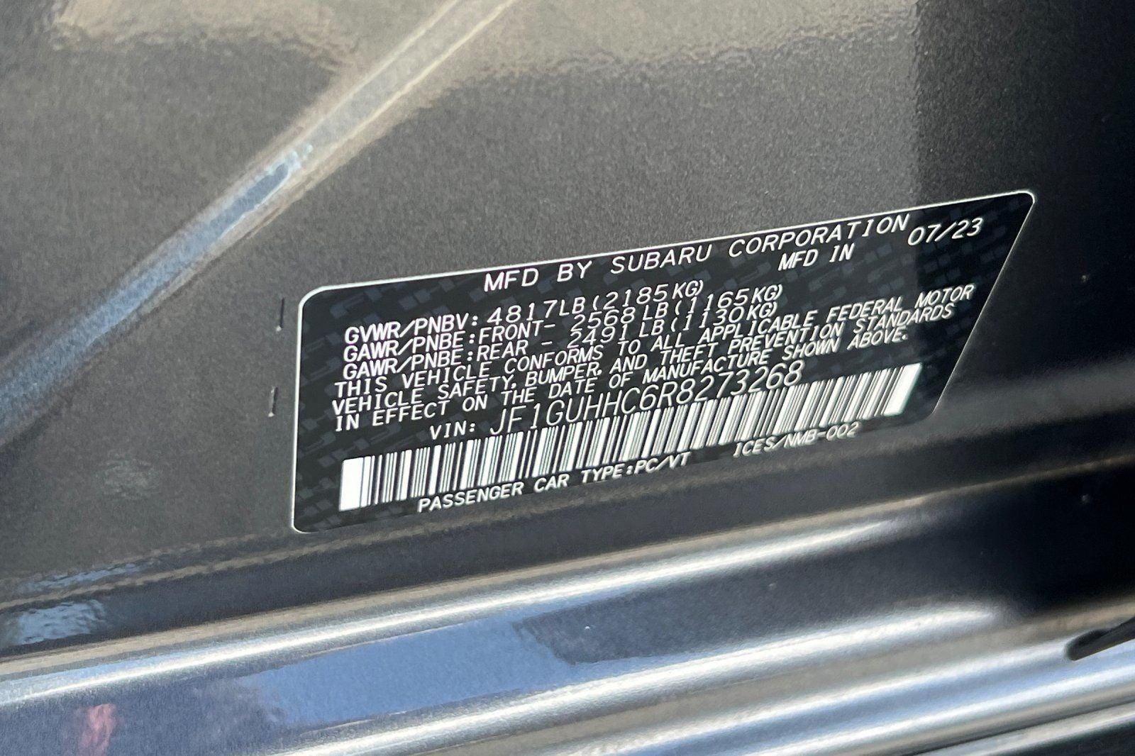 2024 Subaru Impreza 2.5RS