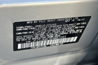 2014 Subaru Forester 2.5i